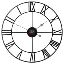 Black Carl Wall Clock